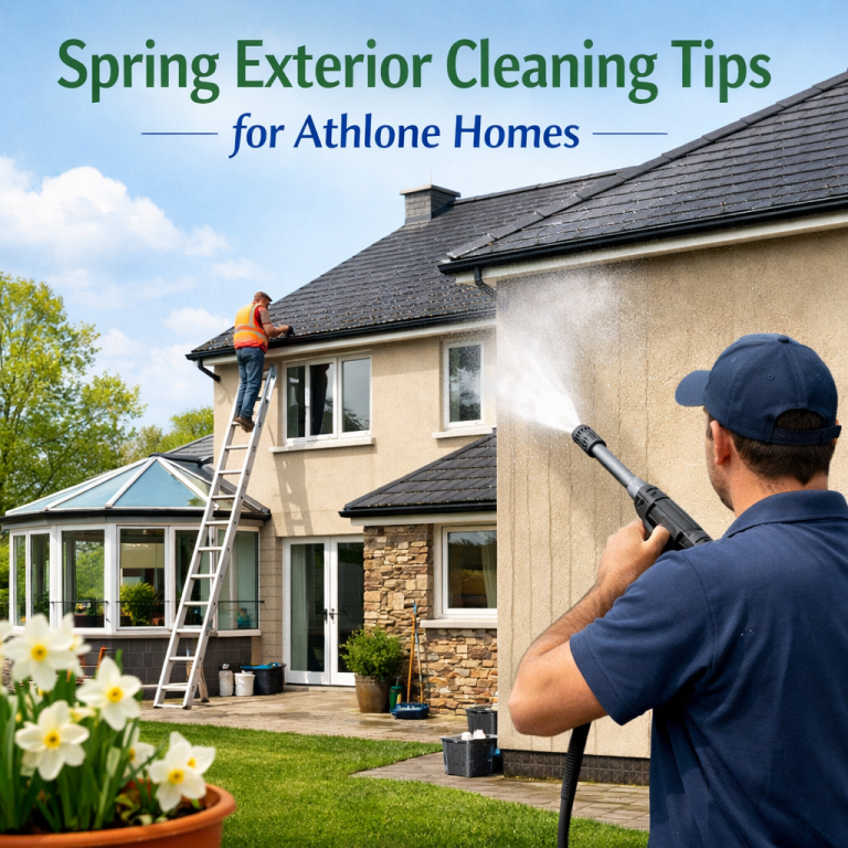 Spring Exterior Cleaning Tips for Athlone Homes - spring exterior cleaning Athlone