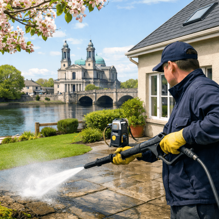 Spring Pressure Washing Tips for Athlone Homes - pressure washing Athlone